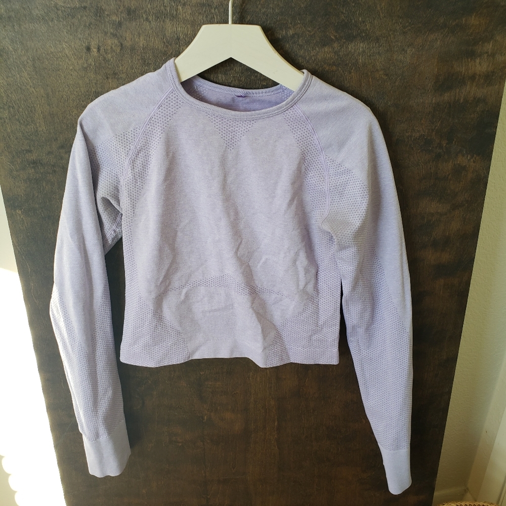 NVGTN cropped lilac long sleeve S